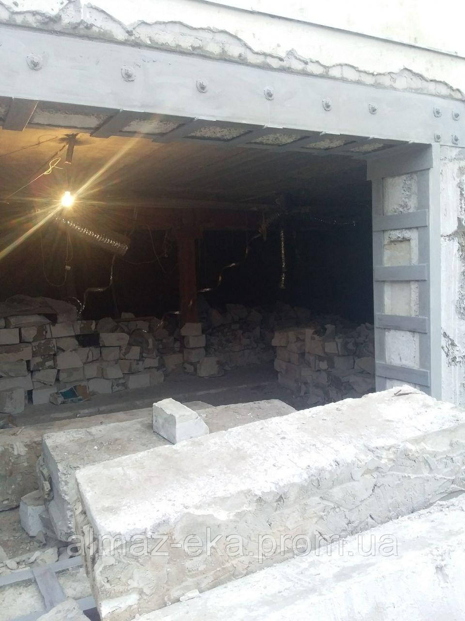 Посилення проємів, що несуть стін металом Харків і зону