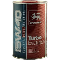 Моторное масло Wolver Turbo Evolution 15W-40 1л (4260360944444) - Топ Продаж!