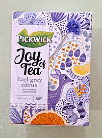 Чай Pickwick Earl Grey Citrus 15 пакетів чорний