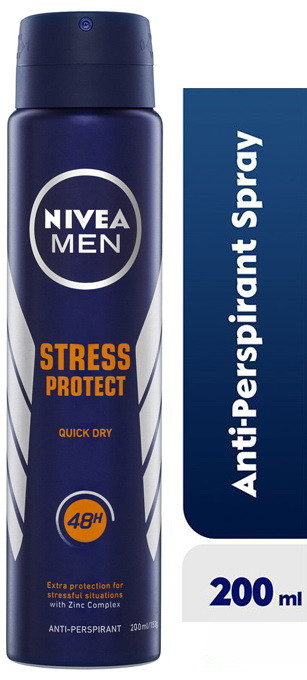 Дезодорант Nivea MEN spray 200 мл Stress Protect