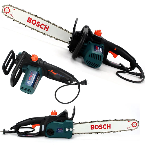 Электропила цепная Bosch ESC2200 с бесключевой натяжкой цепи Бош шина ...