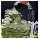 Сумочка для квітів "Фігурна" 30*29*8 см - НОВИНКА!, фото 5