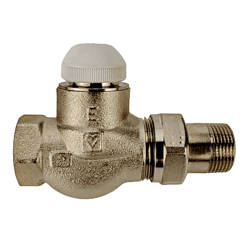 Термоклапан HERZ-TS-E DN25, прямий Ø1", фото 1