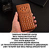 Чохол для Ulefone Power Armor 14 з натуральної шкіри протиударний магнітний книжка з підставкою "CROCOHEAD", фото 8