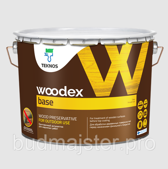 Засіб Teknos WOODEX BASE, 10 л.
