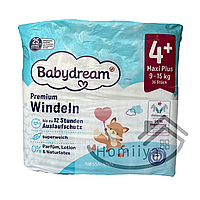 Подгузники Babydream Premium 4+ (9-15 кг), 36шт