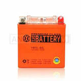 2025 Акумулятор Ява Active 12 V 5 Ah 12N5L-BS GEL гелевий L120xW60H130 фірма VLAND Оригінал Тайвань, фото 2