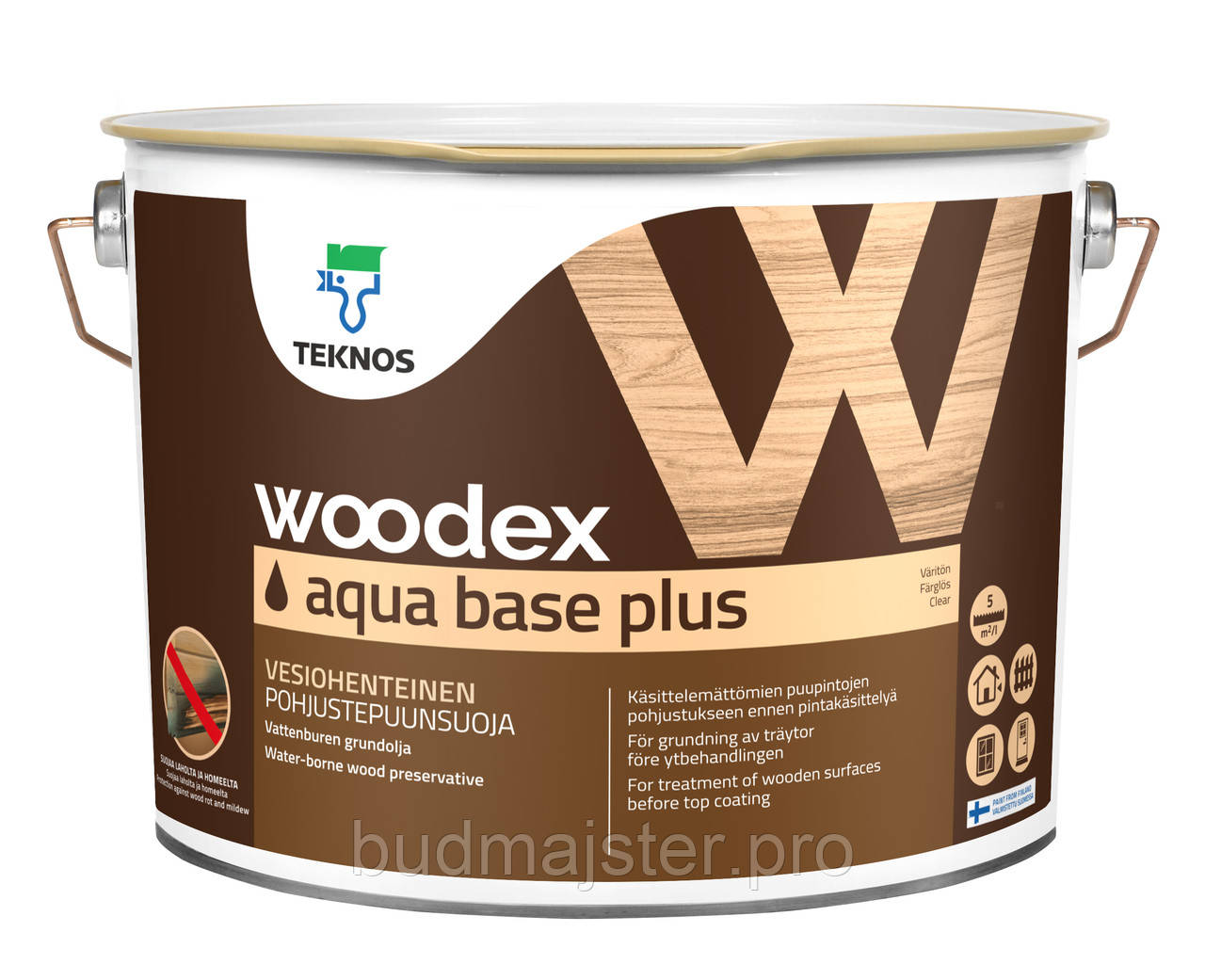 Засіб Teknos WOODEX AQUA BASE, 10 л.