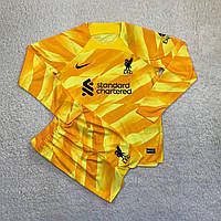 Желтая футбольная форма Ливерпуль 2024 вратарская с длинным рукавом