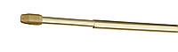 Карниз КАФЕ золото D10 мм длина 100-130см (2шт.) Bojanek