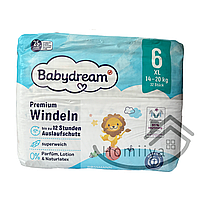 Подгузники Babyadream Premium 6 (14-20 кг), 32шт