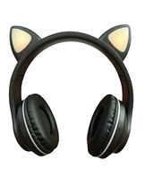 Наушники Cat Ear VZV-28M Bluetooth беспроводные с разноцветной LED подсветкой и кошачьими ушками