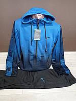 Дитячий спортивний костюм "Найк" для хлопчика підлітка на 16-18 років кофта з штанами водозахисна мембрана