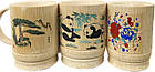 Бамбукова еко кружка кухоль"Японська сосна" 350мл 10х8см, натуральний бамбук ручна робота, фото 10