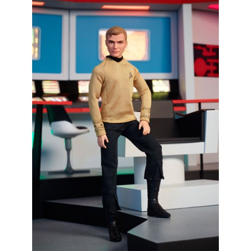 Коллекционная кукла Капитан Кирк Стар Трэк - Star Trek Kirk Doll - фото 1 - id-p332452899