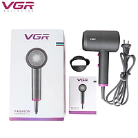 Фен для сушки и укладки волос VGR-V400 1800-2000 ВТ Профессиональный мощный фен(2 скорости)