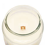 Ароматична свічка Magic Lights, аромат Квіти, 510 гр, біла арт. 90073, фото 2