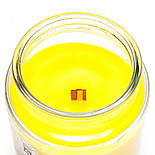 Ароматична свічка Magic Lights, аромат Ваніль, 510 гр, жовта арт. 90074, фото 2