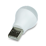 Ліхтарbr LED USB 5V 1W White ax-1395 / 48021375799, фото 2