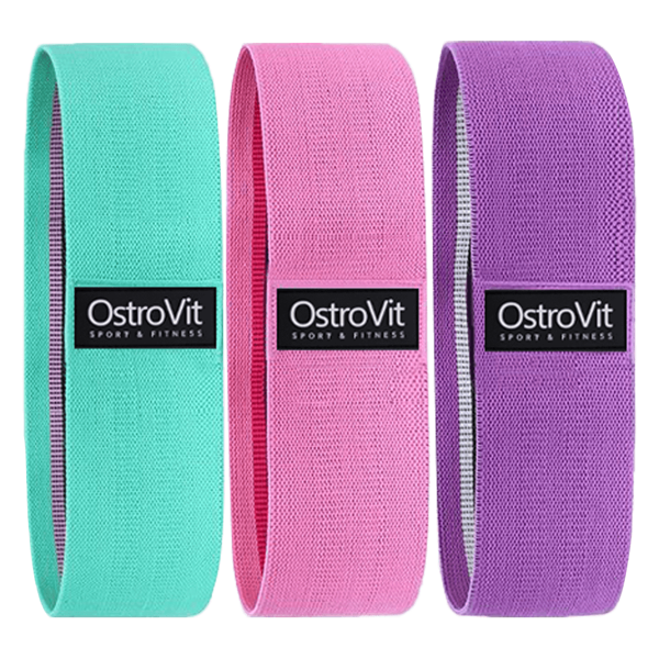 Набір фітнес - резинок OstroVit Material Resistance Bands 3 шт