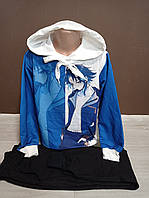 Спортивний костюм для хлопчика Аніме 6-10 років Спортивний костюм із принтом аніме Бавовняний спортивний костюм