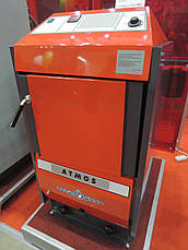 Піролізний газогенераторний котел на твердому паливі ATMOS DC 32 S площа обігріву приміщення до 320 м2, фото 2