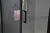 Скляна душова кабіна AVKO Glass  RDR13B, 90х90х190 Black, фото 11