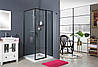 Скляна душова кабіна AVKO Glass  RDR13B, 90х90х190 Black, фото 7