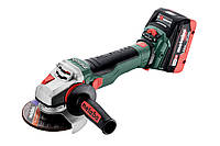 Аккумуляторная угловая шлифмашина Metabo WVB 18 LTX BL 15-125 QUICK + 2 АКБ 5.5 Ач с ЗУ и кейсом METABOX 165 L