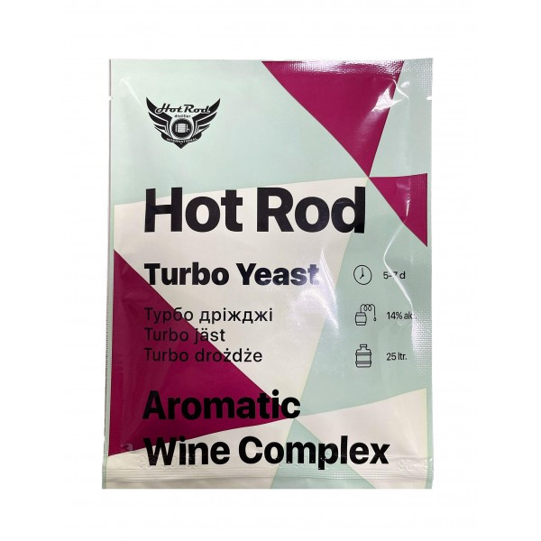 Винні дріжджі Hot Rod Aromatic Wine Complex на 25 л (40г) - дріжджі для вина, фото 1