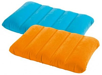 Подушка надувная Intex велюр 68676 2 цвета