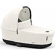 Коляска Cybex e-Priam 2 в 1 Off White шасі Chrome Brown, фото 3