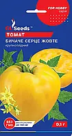 Томат Бичаче Серце Жовтий середньостиглий високорослий крупноплідний, упаковка 0,1г