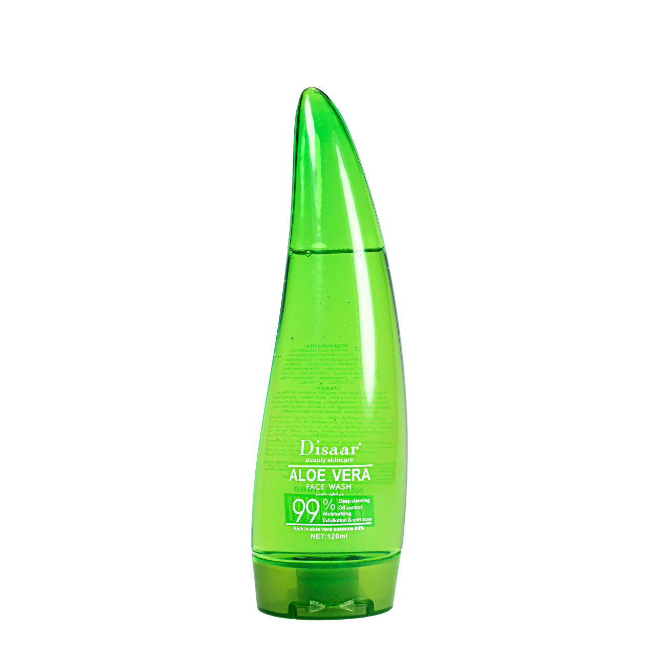 Гель для вмивання проти акне Disaar Aloe Vera 99% Face Wash, 120 мл, фото 1