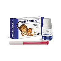 Фитокомплекс для кошек Веселий Кіт 20 мл + шприц для поддержания мочевыделительной системы