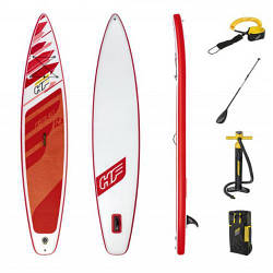 SUP-борд Bestway BW 65343, білий/червоний