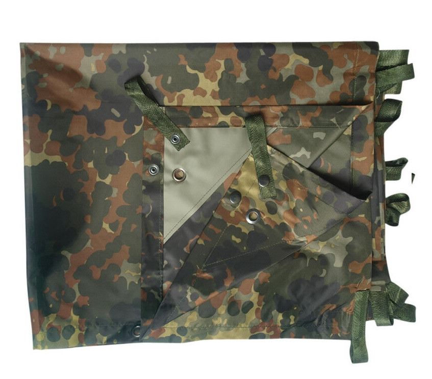 Тент універсальний Mil-Tec Basha 2,65 x 1,70 м Flecktarn 14236021-, фото 1