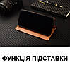 Чохол для NOKIA 7 PLUS з натуральної шкіри протиударний магнітний книжка з підставкою "LUXOR", фото 7
