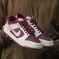 Кроссовки мужские Nike SB Dunk Low «Valentine s Day», Найк СБ Данк кожаные, код IN-1434