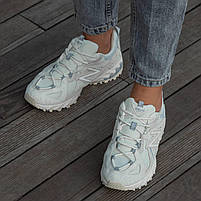 Світлі жіночі кроссівки Нью Беленс 610. Модні кросси для дівчат New Balance 610., фото 4