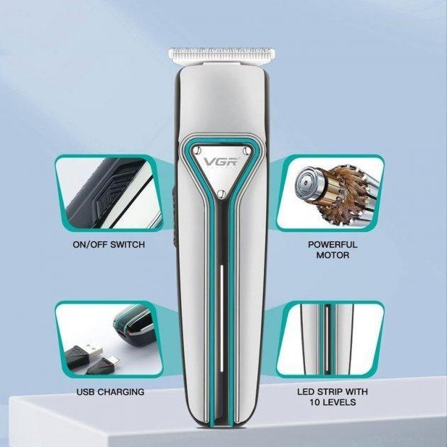 Машинка для стриження волосся VGR V 008, фото 1