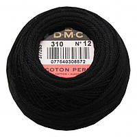 310 Нитки DMC Pearl Cotton #12