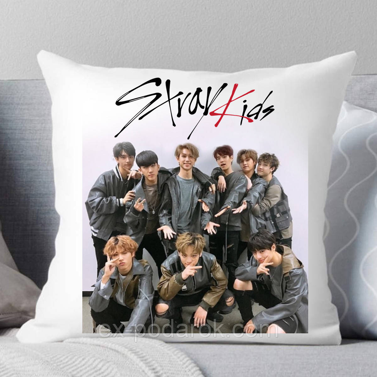 Подушка K-POP Stray Kids. Подушка Стрей Кідс