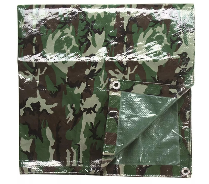 Тент тактичний Mil-Tec Tarpaulin 4 x 2,85 м Woodland 14241020, фото 1