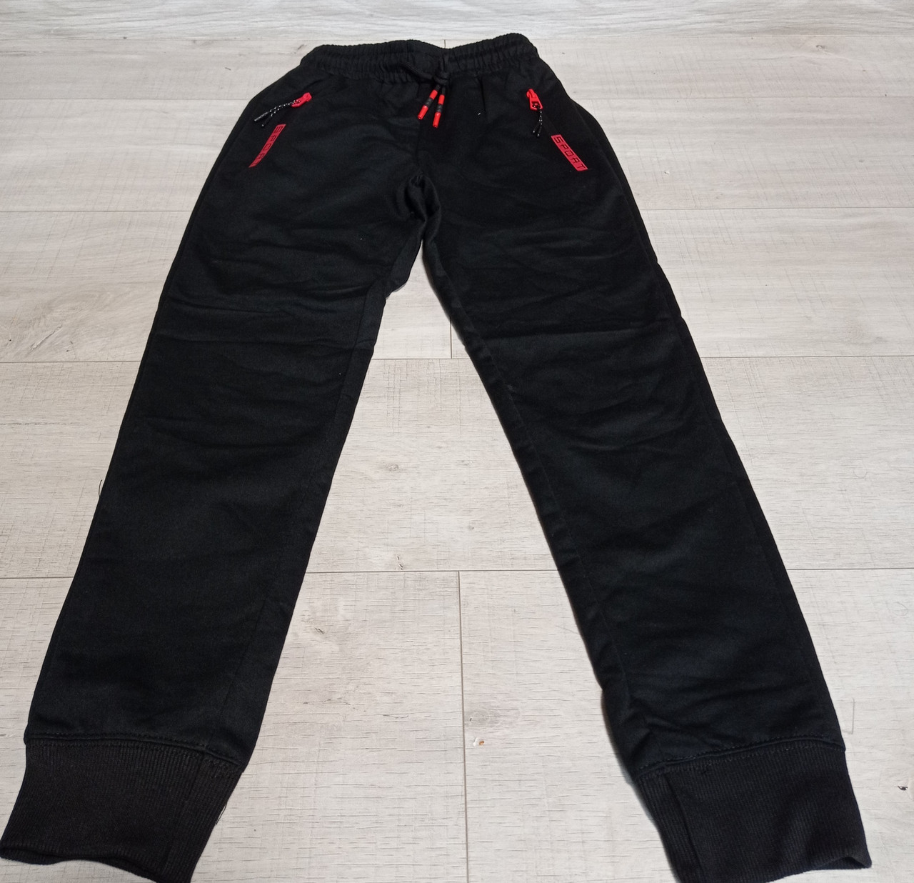 Дитячі спортивні штани "Чорні" для хлопчика підлітка Угорщина Grace на 7-14 років, фото 1