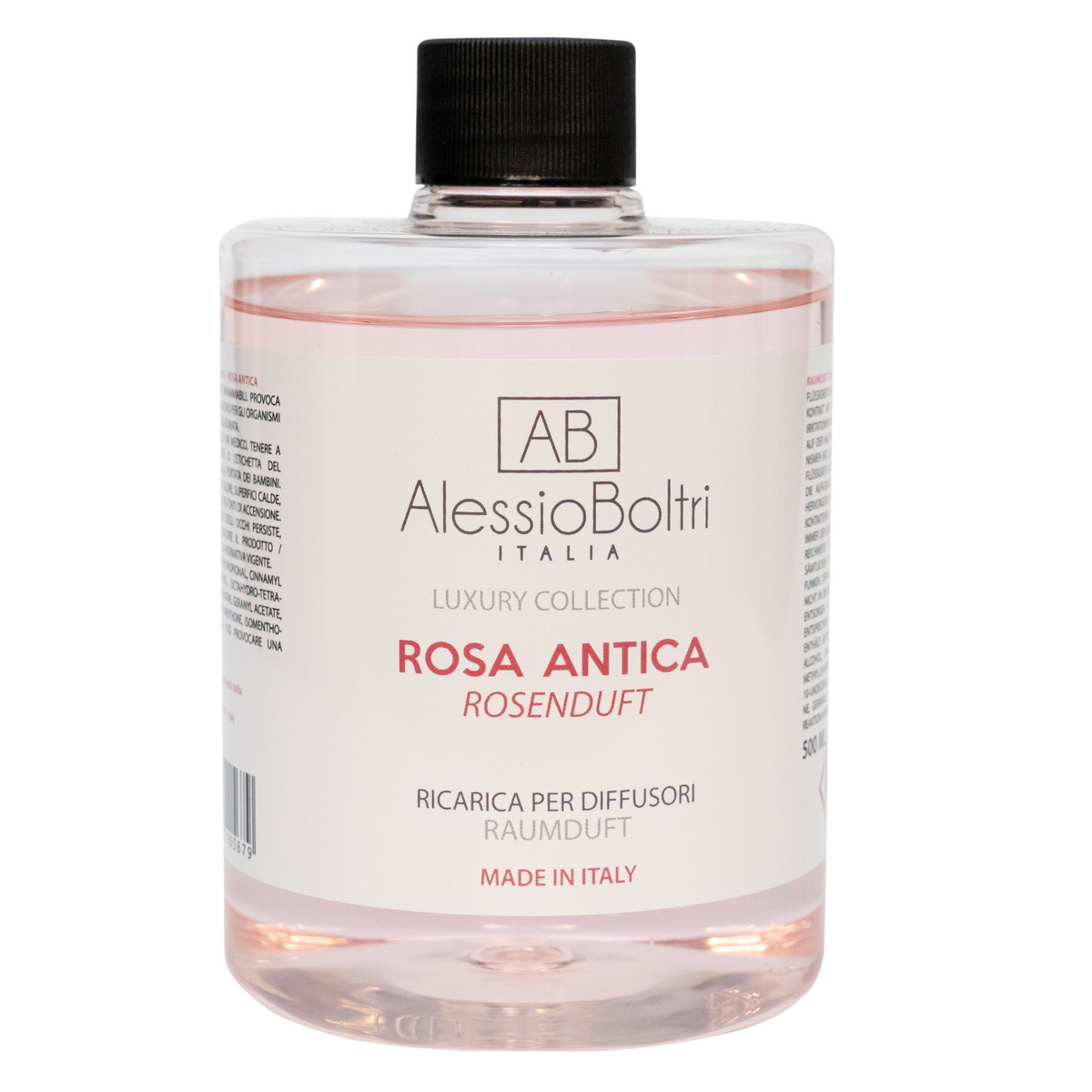 Наповнювач для аромадифузора AlessioBoltri Rosa Antica, Троянда, 500 мл (90567)