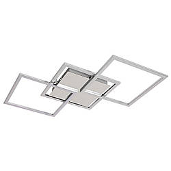 Люстра Led Хай-тек Horoz Electric 40W до 10 кв.м колір Хром 019-059-0040-010