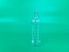 Пластикова пляшка ПЕТ 2,0 л, прозора з кришкою (60 шт.)