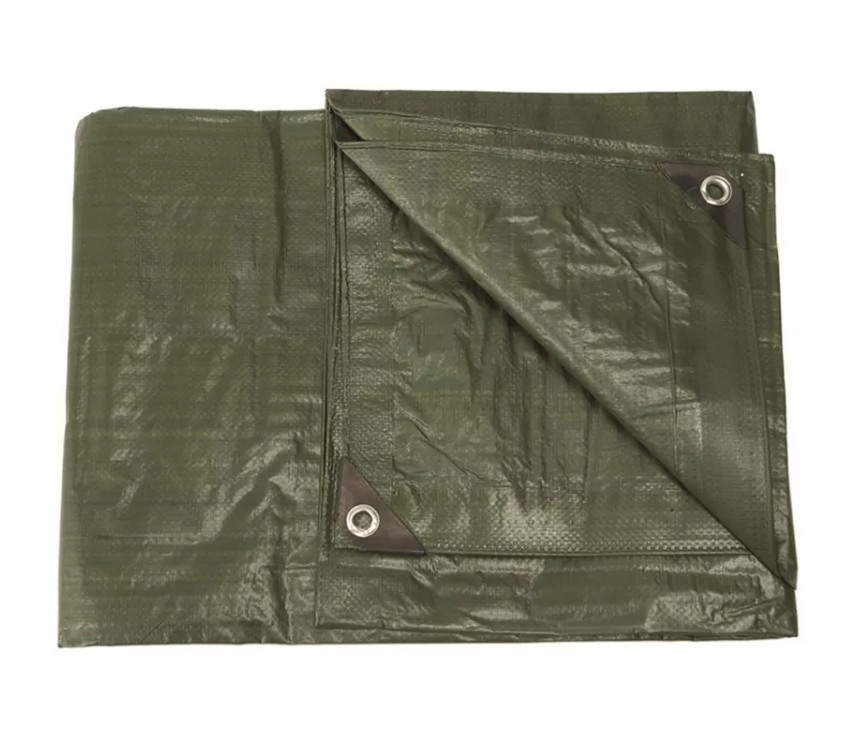 Тент тактический Mil-Tec Tarpaulin 3.85 x 5 м Olive 14241301 - фото 1 - id-p1909728780