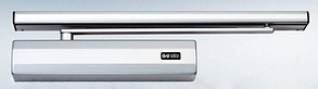 Доводчик дверний GU ОТЅ 430 з лінійною тягою і фіксацією сріблястий (Німеччина)